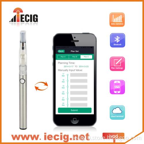 E cigarette mod Intelligent Bluetooth E-cigs electronic vaporizer